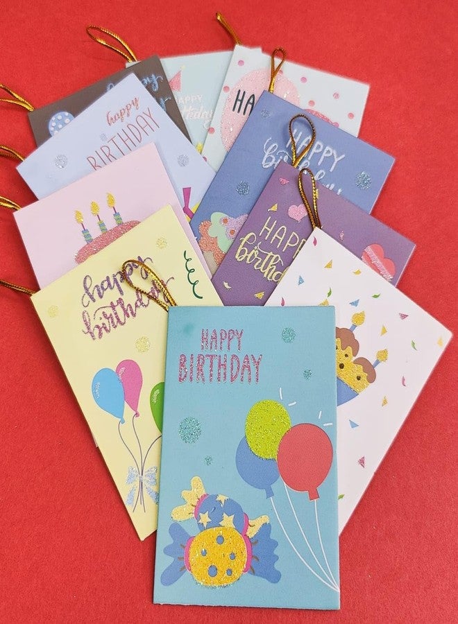 Tera13 TERA 13 Party Invitation Card, Birthday Cards, Greeting Note Cards, Thank You Notecards, Greeting Cards, Notecards For All Occasions, Birthday Printed Gift Tag Bookmarks Tags (birtday 12 pcs) - Image 3